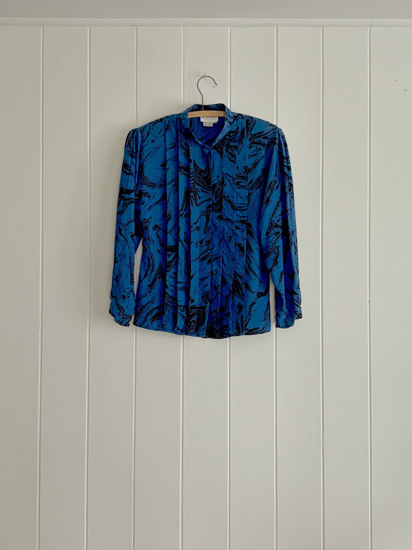 Blue Wave Button-up