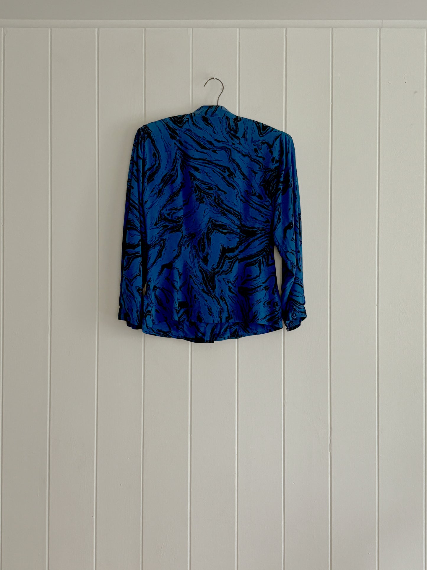 Blue Wave Button-up