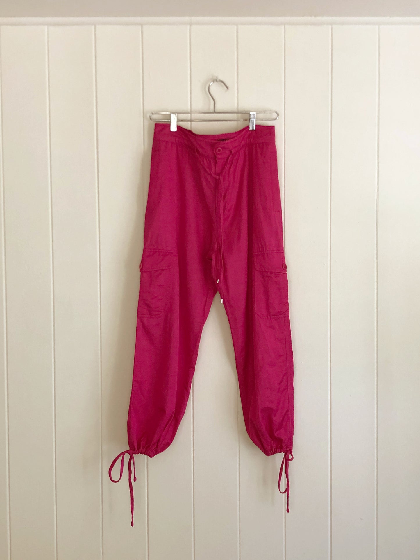 Hibiscus Drawcord Rave Pants