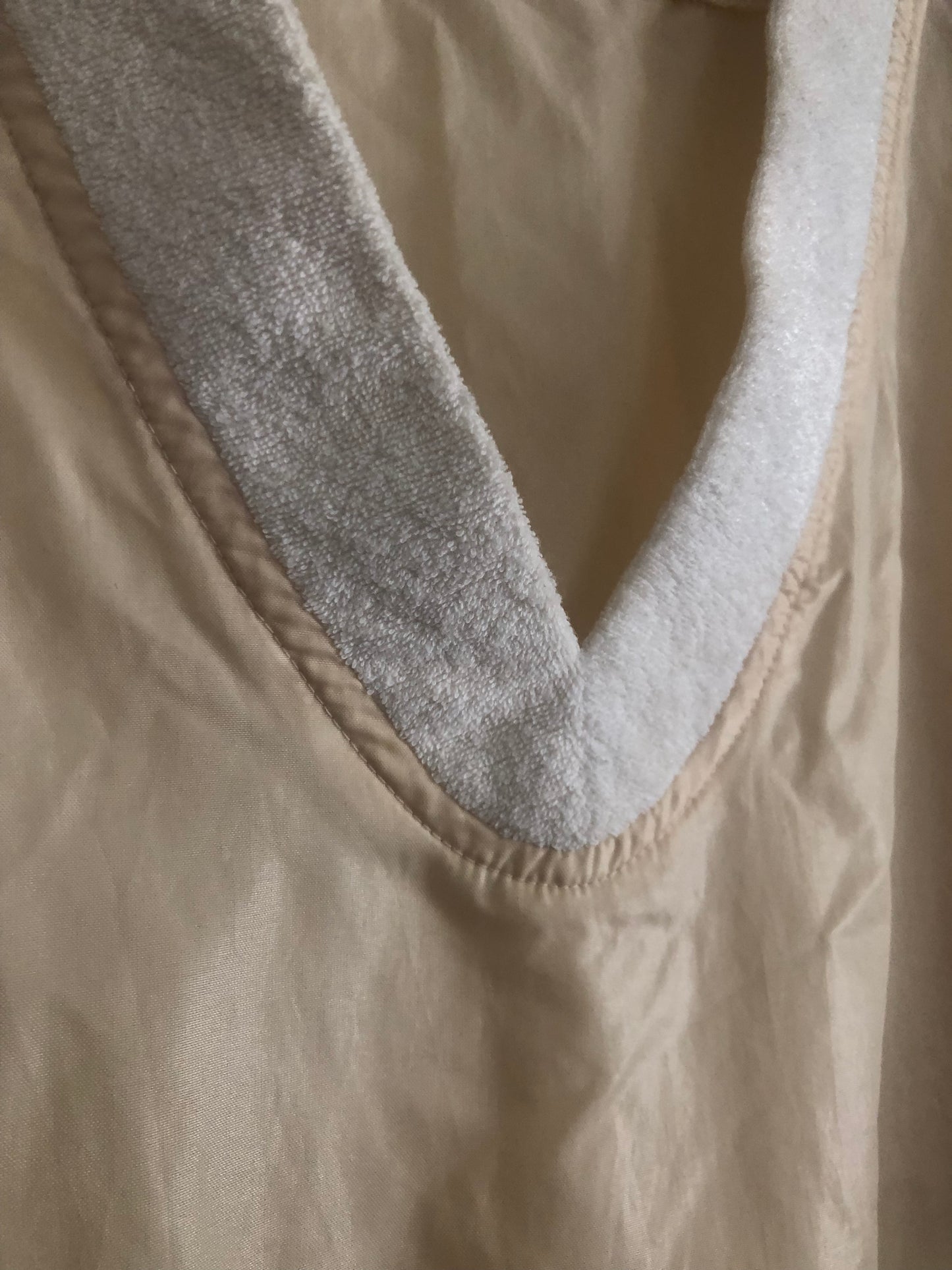 Vintage Bread Puddling Mixed Material V-neck Pullover