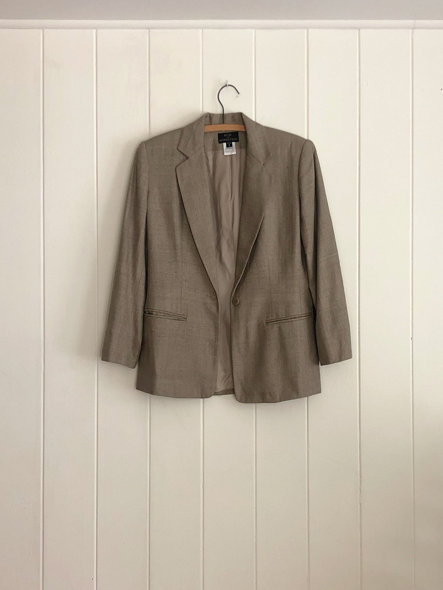 Mystery Casserole Silk Tweed Blazer