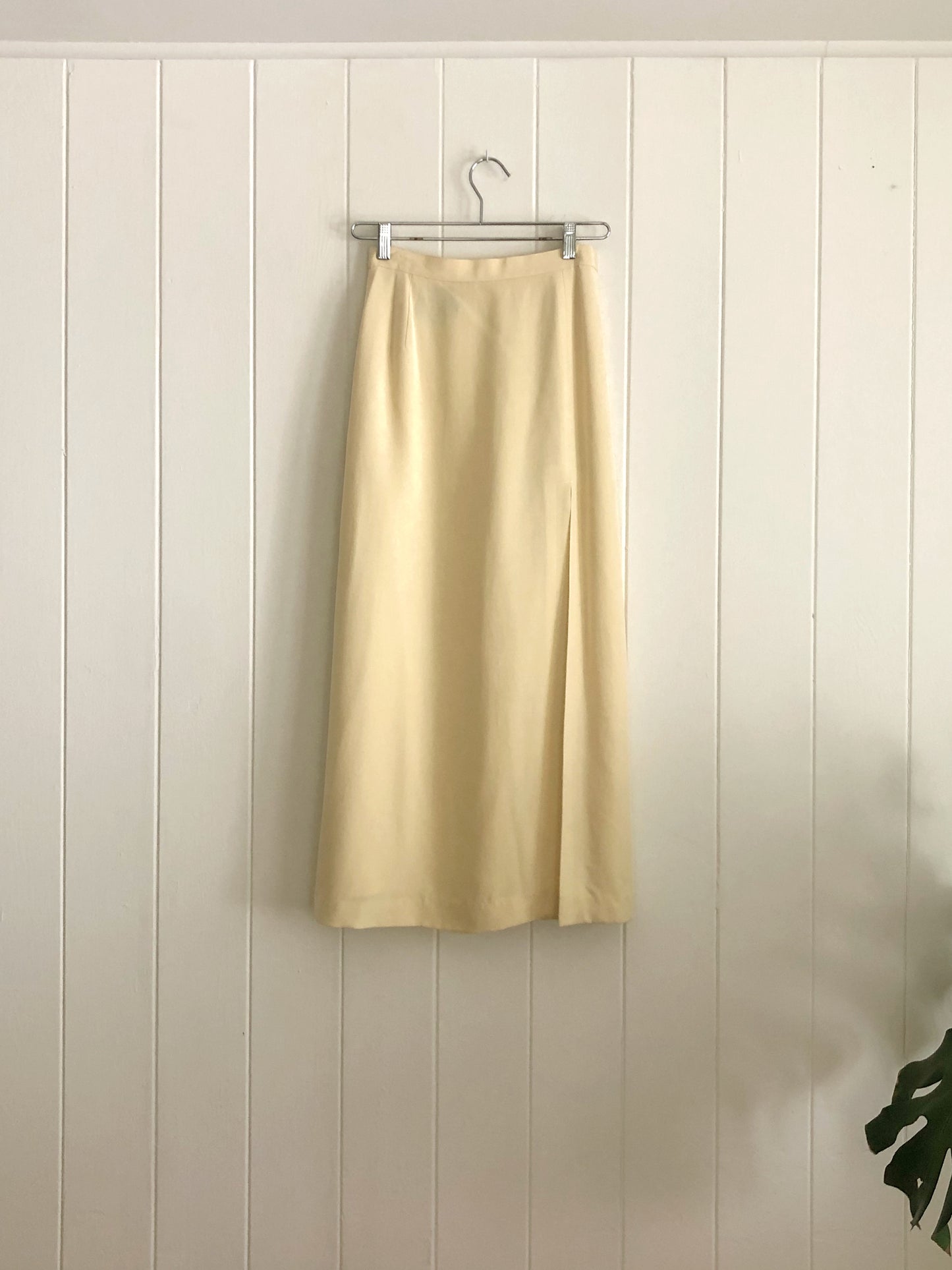 Silk Butter Creme Skirt