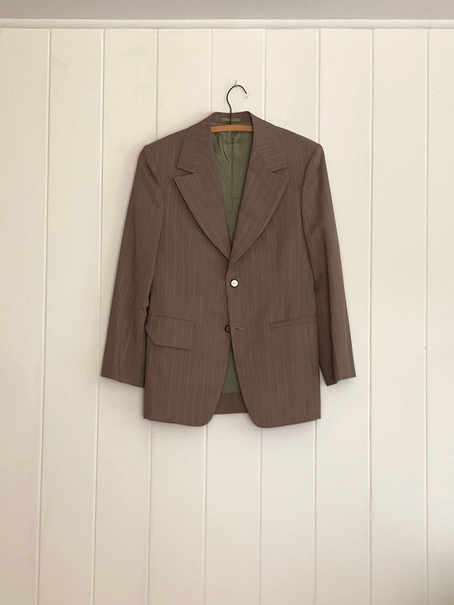 Tamarind Striped Suit Jacket